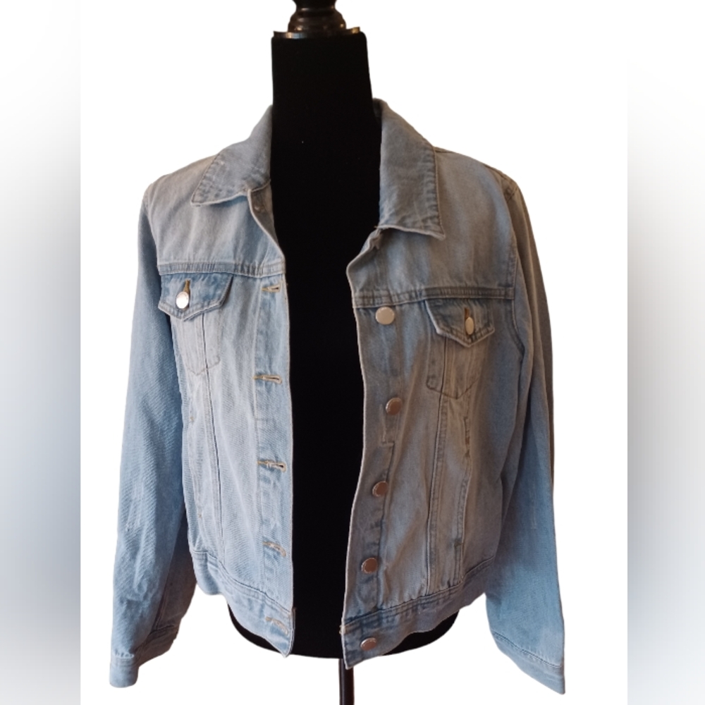 ASHLEY VINTAGE  CHARM DENIM JACKET
